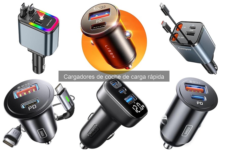 Cargadores de coche de carga rápida recomendados para eléctricos
