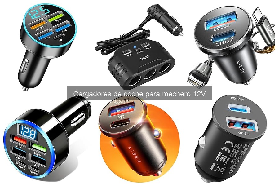Cargadores de coche para mechero 12V: ¿Qué son y cómo funcionan?