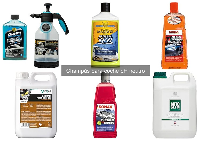 Champús pH neutro más populares para coches en 2023