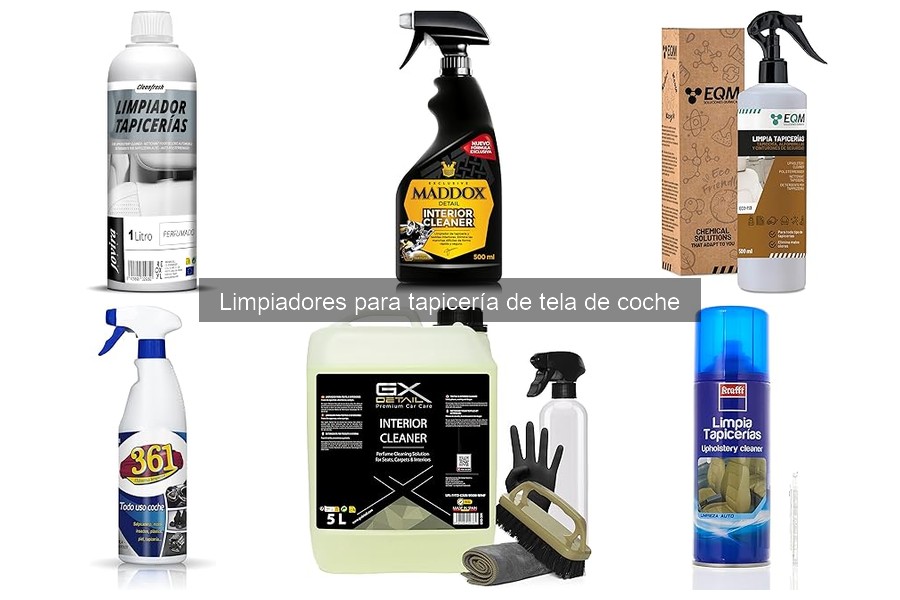 Cómo aplicar limpiador para tapicería de tela eficazmente