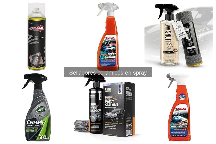 Cómo aplicar un sellador cerámico en spray correctamente