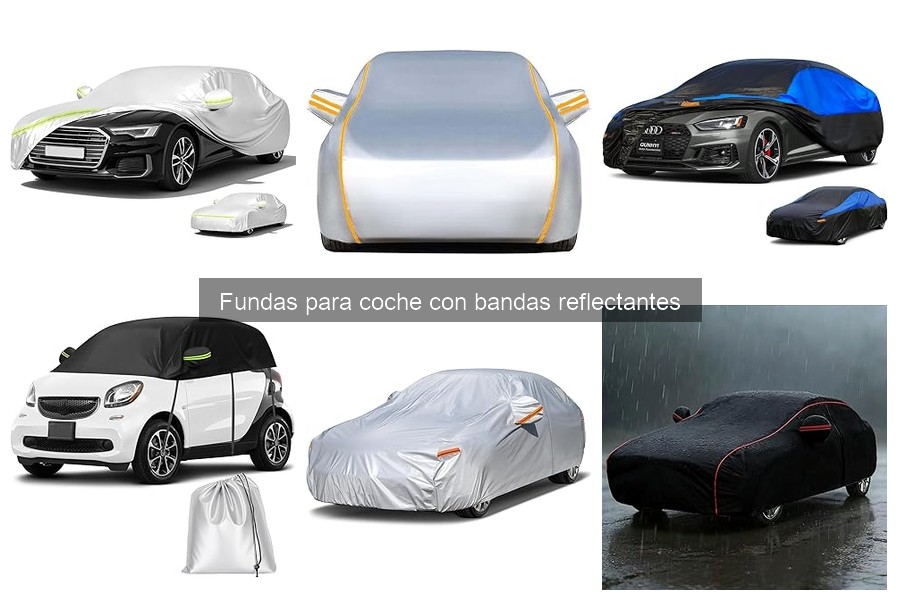 Cómo cuidar fundas para coche con bandas reflectantes