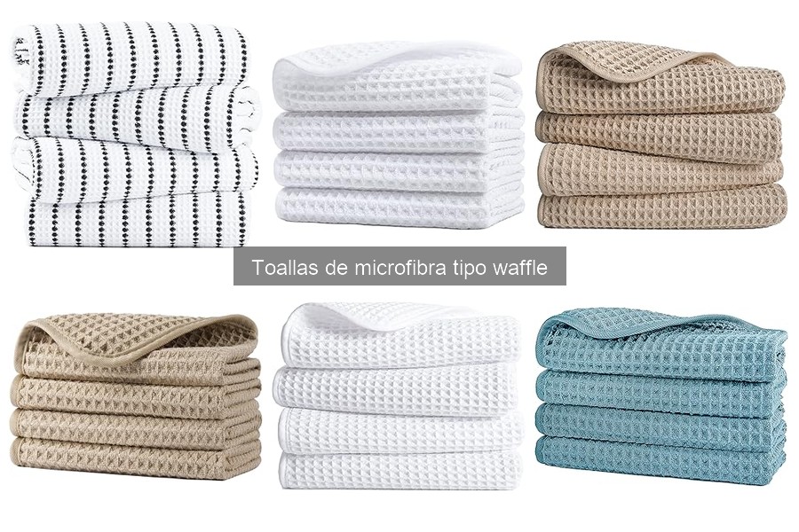 Cómo cuidar toallas de microfibra tipo waffle para mayor durabilidad