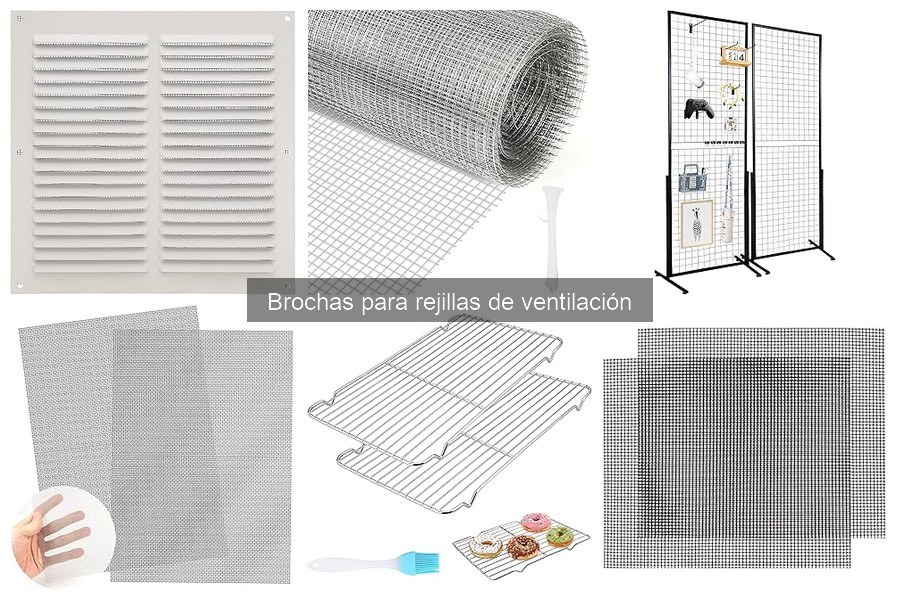 Cómo cuidar tus brochas para rejillas de ventilación
