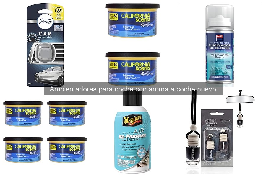 Cómo elegir el ambientador de coche con aroma a coche nuevo