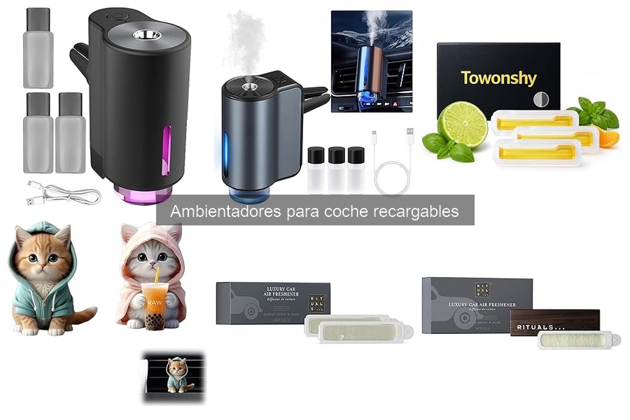 Cómo elegir el ambientador recargable para tu coche