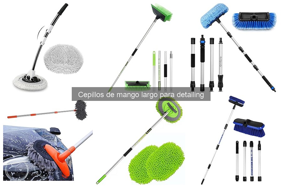 Cómo elegir el cepillo de mango largo ideal para tu coche