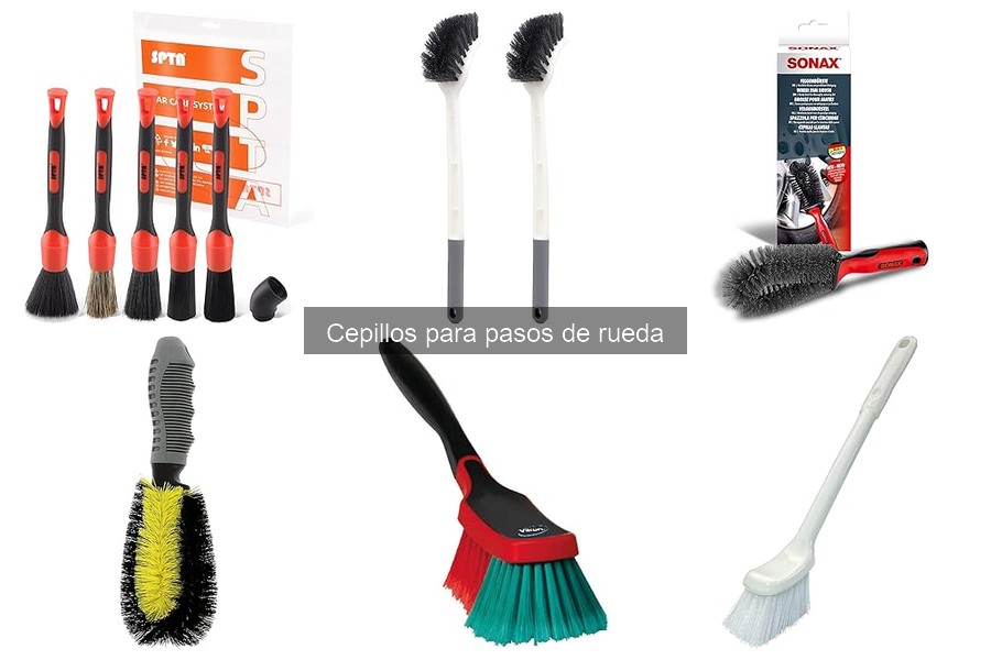 Cómo elegir el cepillo para pasos de rueda ideal