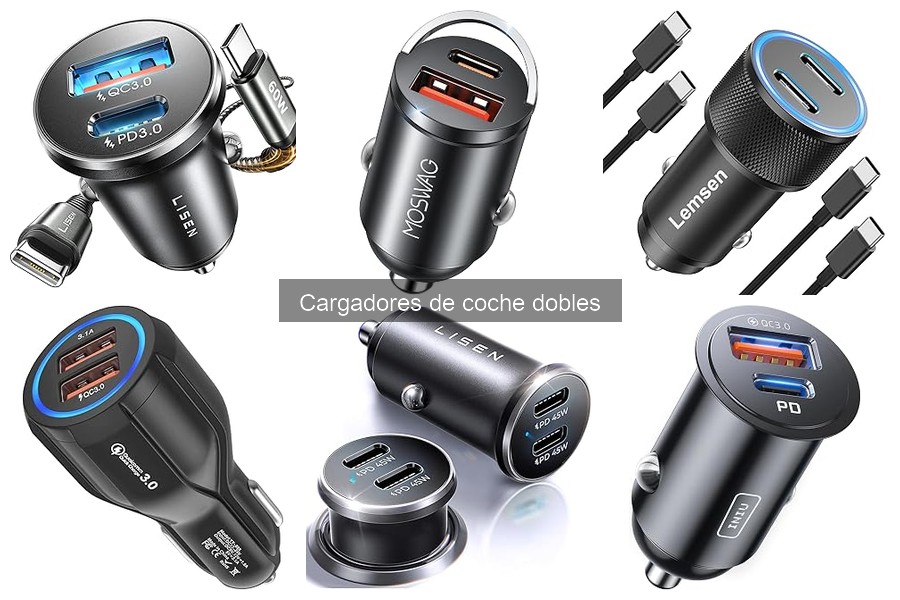 Cómo elegir el mejor cargador de coche doble para tu vehículo