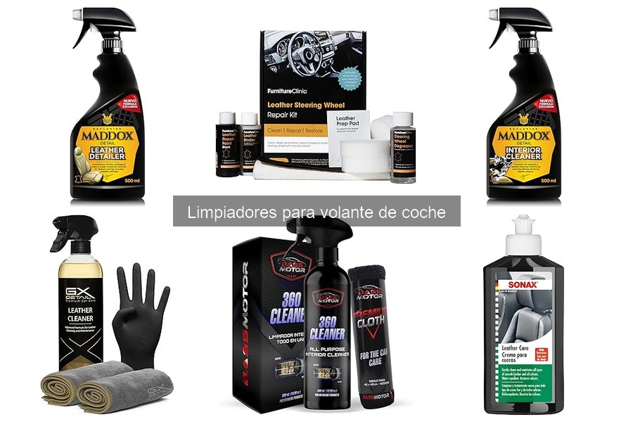 Cómo Elegir el Mejor Limpiador para Volantes de Coche