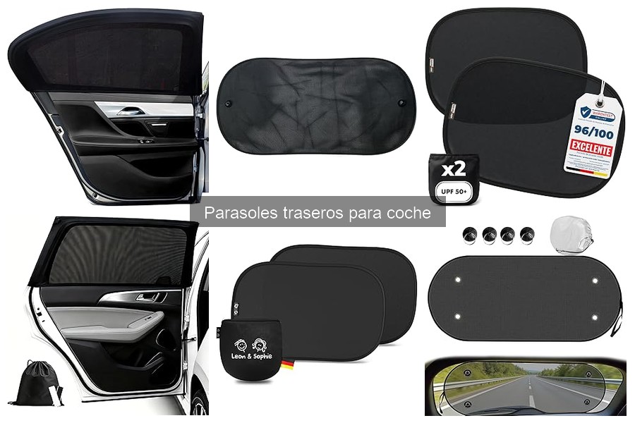 Cómo elegir el parasol trasero ideal para tu coche