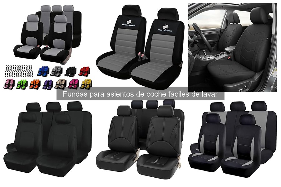 Cómo elegir fundas para asientos de coche fáciles de lavar
