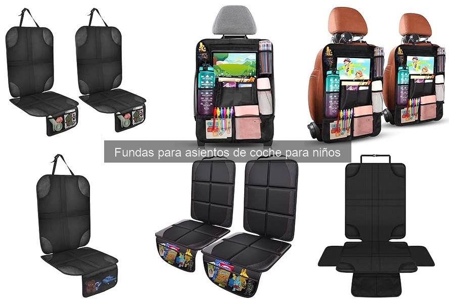 Cómo elegir la mejor funda para asientos de coche para niños