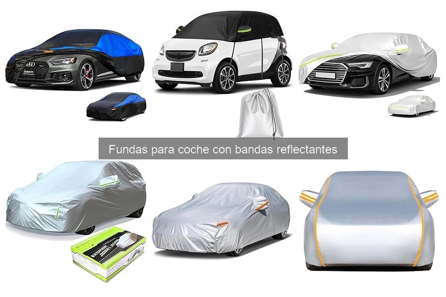 Cómo elegir la mejor funda para coche con bandas reflectantes