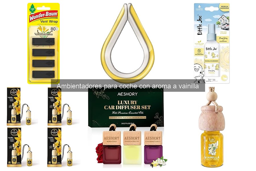 Cómo hacer un ambientador de coche con aroma a vainilla