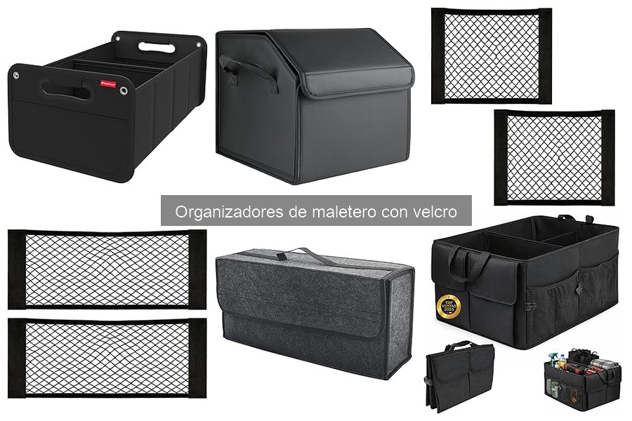 Cómo hacer un organizador de maletero con velcro DIY