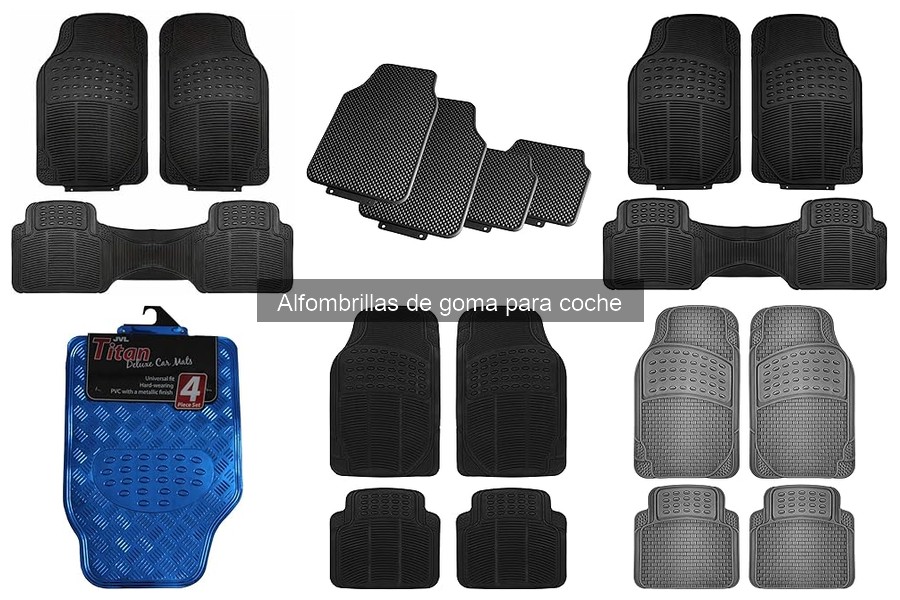 Cómo instalar alfombrillas de goma en tu coche fácilmente