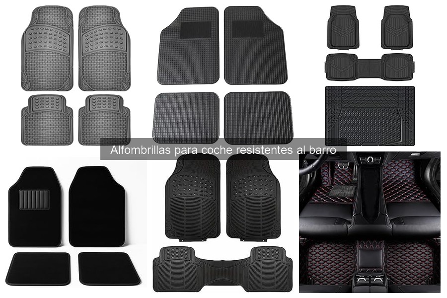 Cómo instalar alfombrillas resistentes al barro en tu coche