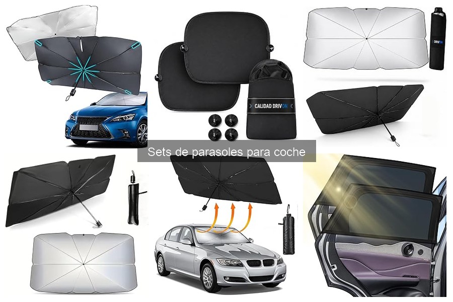 Cómo instalar correctamente un set de parasoles para coche