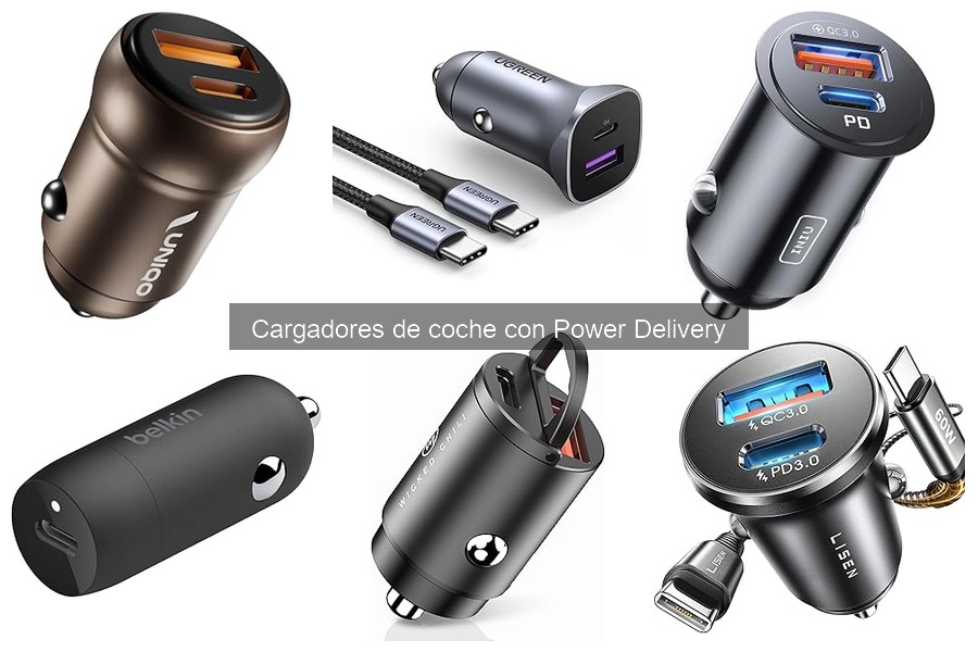 Cómo instalar un cargador de coche con Power Delivery