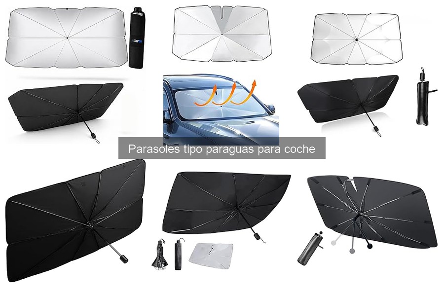 Cómo instalar un parasol tipo paraguas para coche correctamente