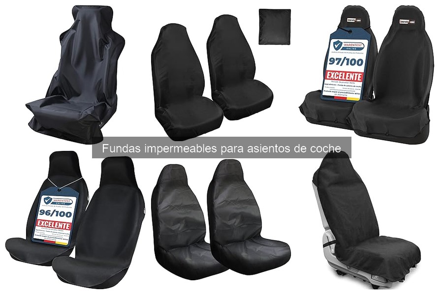 Cómo instalar una funda impermeable en asientos de coche