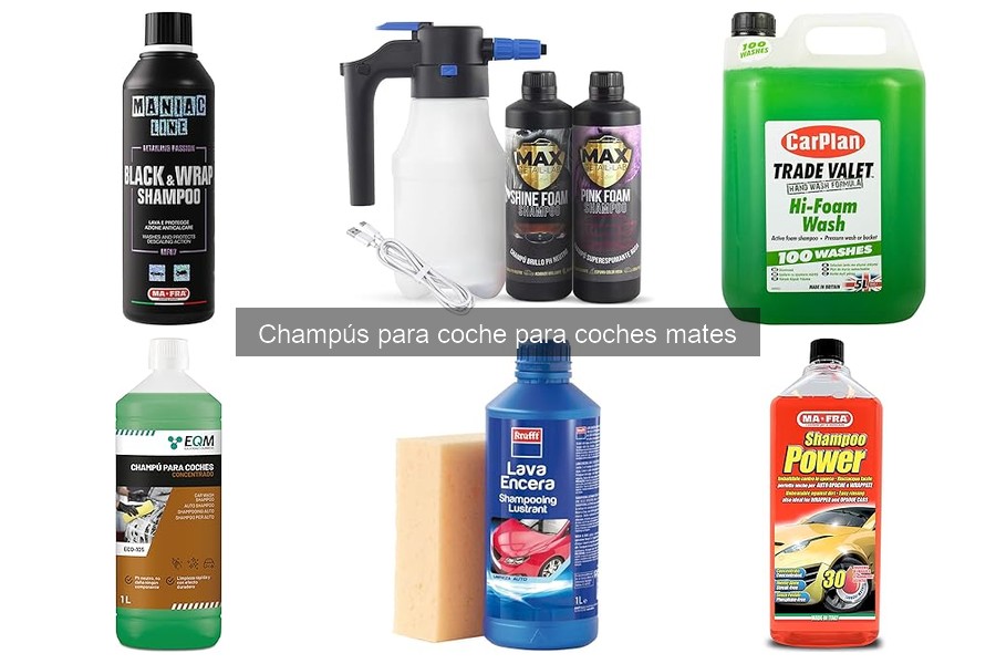 Cómo limpiar adecuadamente un coche mate: guía completa