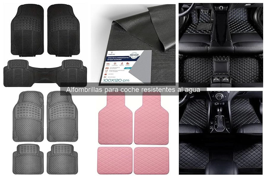 Cómo limpiar alfombrillas para coche resistentes al agua