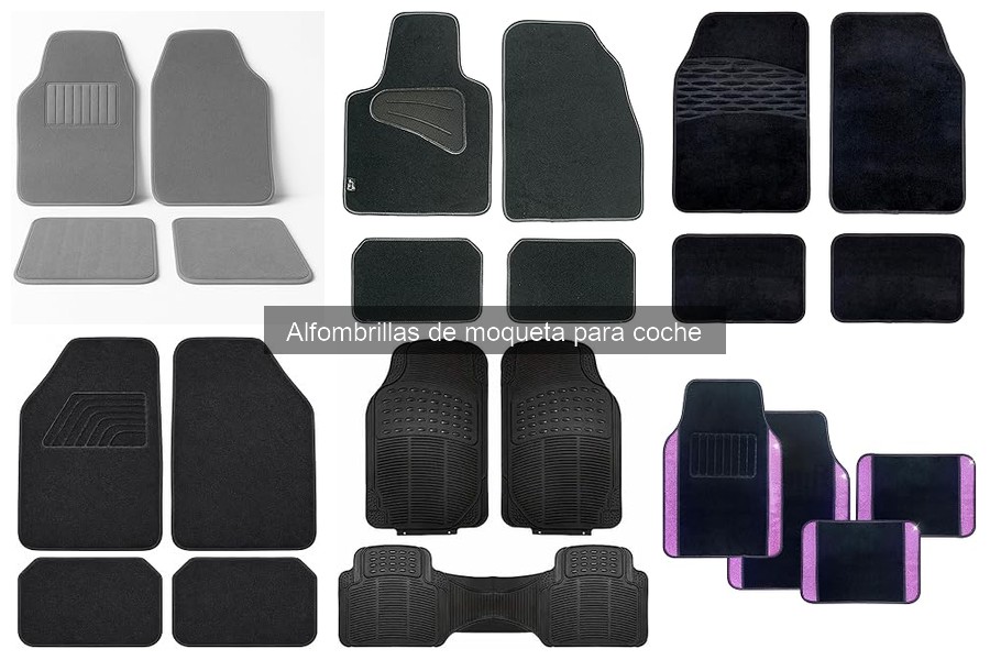 Cómo Limpiar y Mantener Alfombrillas de Moqueta para Coche