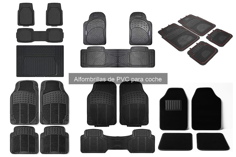 Cómo limpiar y mantener alfombrillas de PVC para coche
