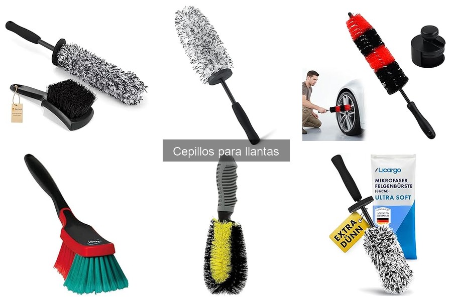 Cómo limpiar y mantener cepillos para llantas de coche