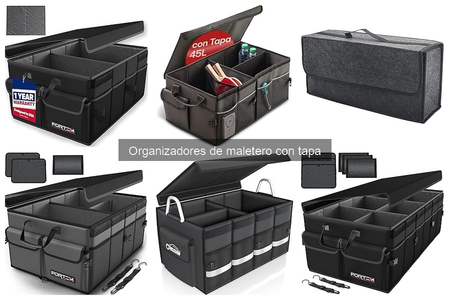Cómo limpiar y mantener tu organizador de maletero con tapa