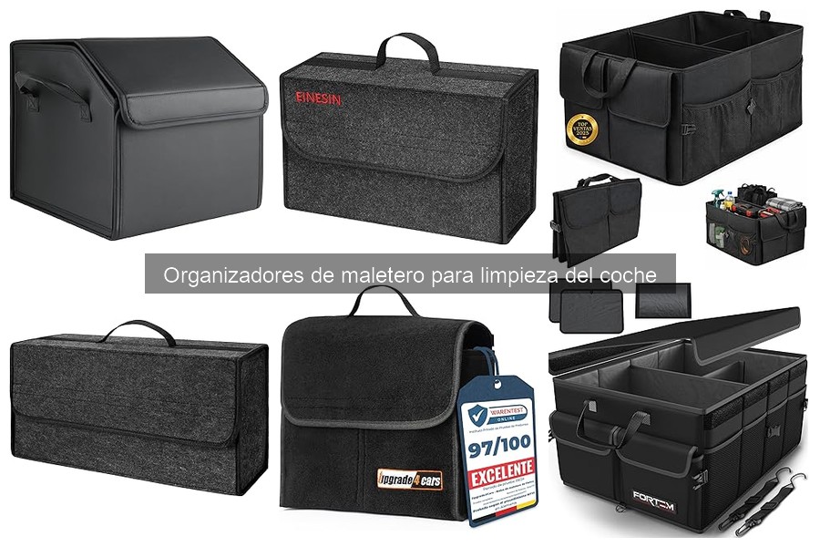 Cómo Limpiar y Mantener tu Organizador de Maletero