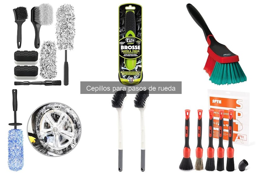 Cómo mantener cepillos para pasos de rueda en óptimas condiciones