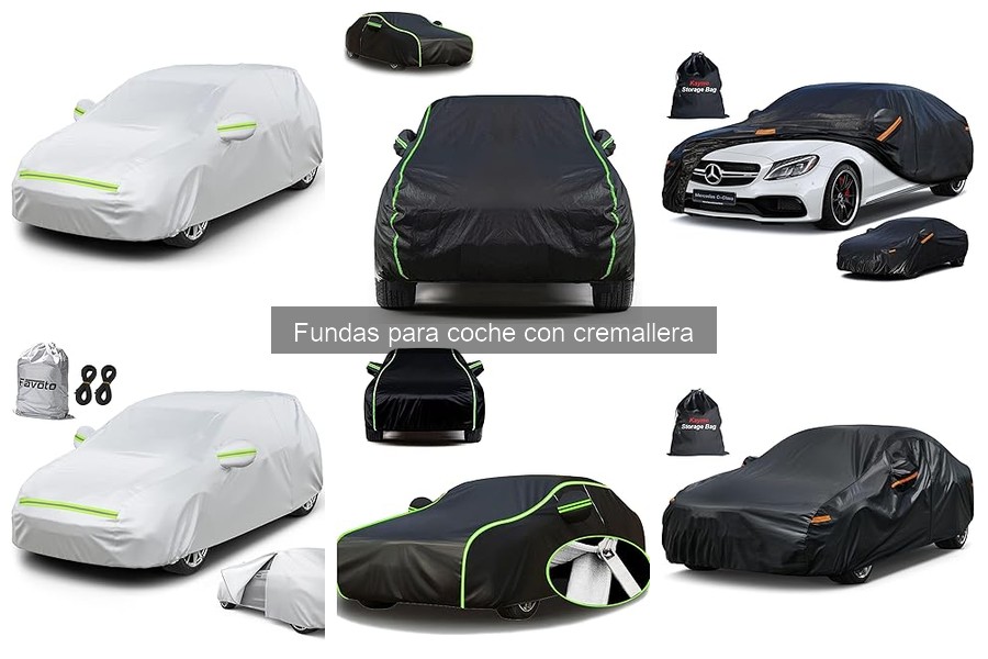 Cómo mantener fundas para coche con cremallera en perfecto estado