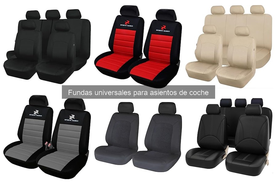 Cómo mantener fundas universales para asientos de coche