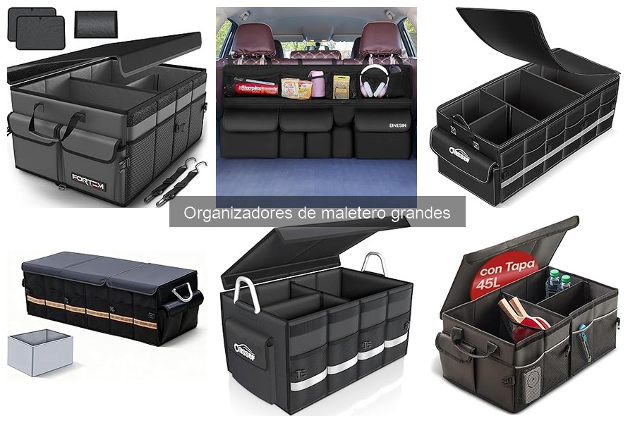 Cómo mantener tu organizador de maletero grande en buen estado