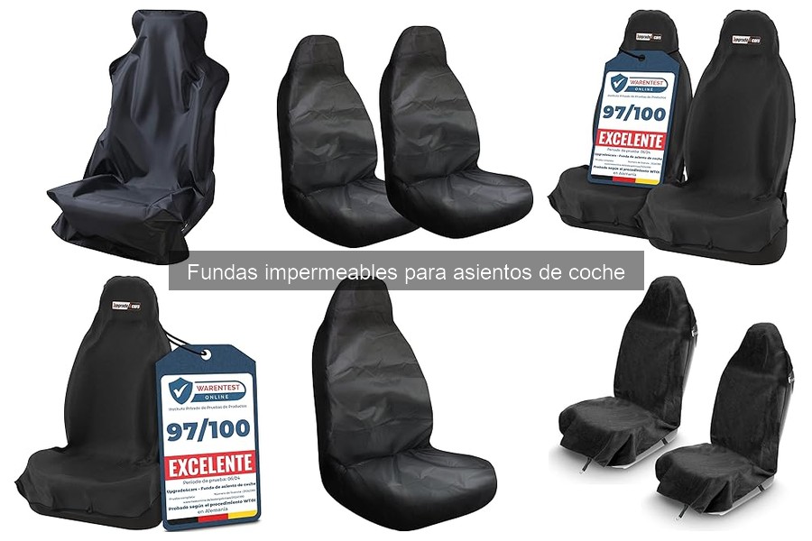Cómo quitar manchas de fundas impermeables para asientos de coche