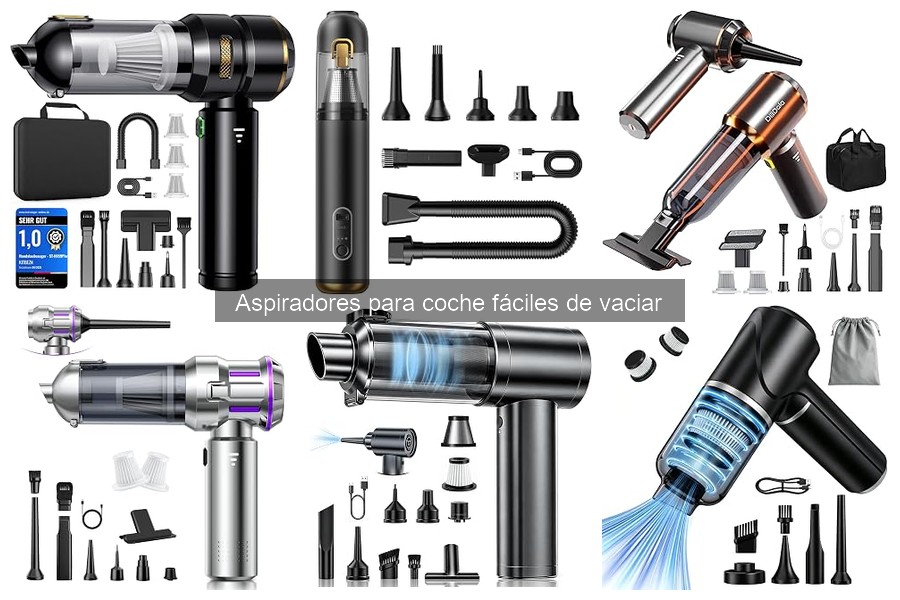 Cómo usar correctamente un aspirador para coche