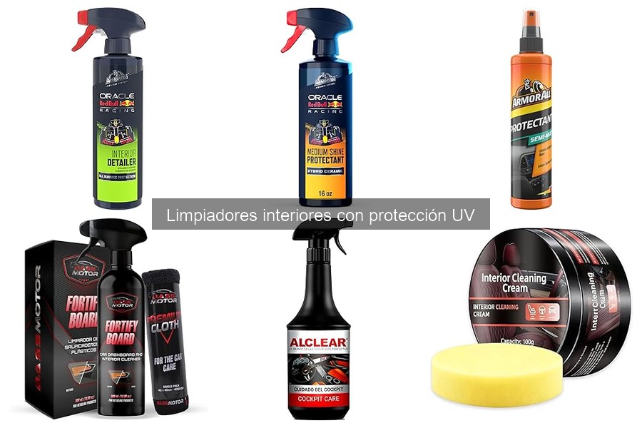 Cómo usar limpiadores interiores con protección UV