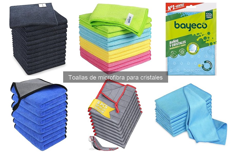 Cómo usar toallas de microfibra para limpiar cristales