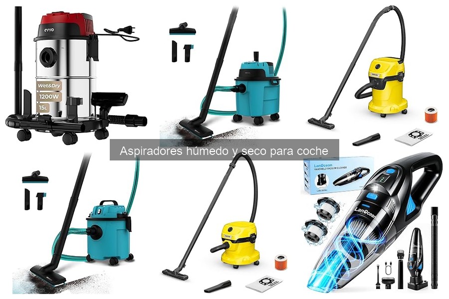 Cómo usar un aspirador húmedo y seco para tu coche