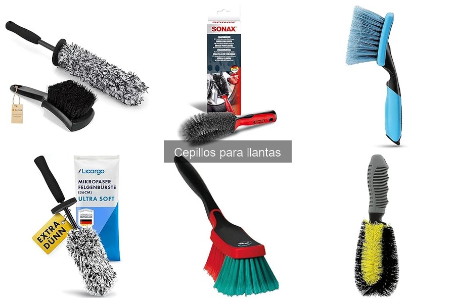 Cómo usar un cepillo para llantas correctamente