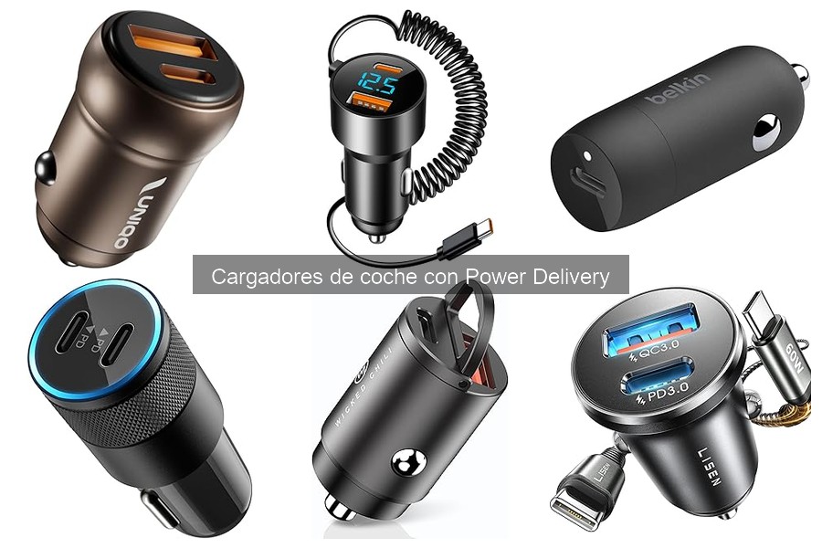 Comparativa: Cargadores de Coche Power Delivery vs Convencionales