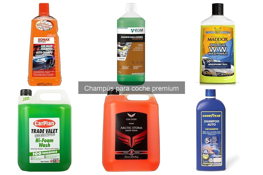 Comparativa: Champús Premium vs. Limpieza Casera para Coches