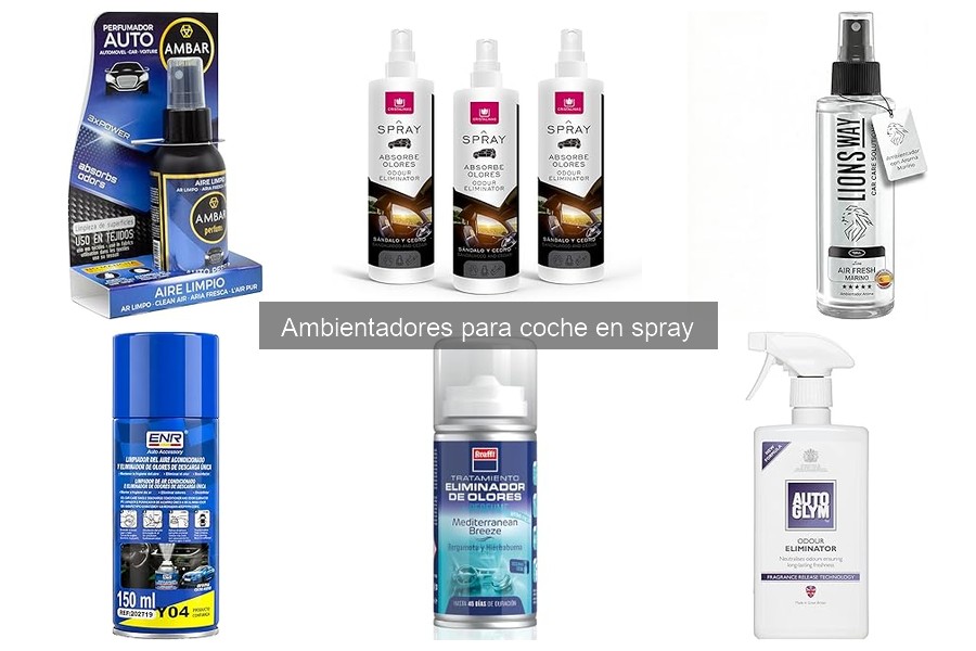 Comparativa de Ambientadores Spray vs Gel para Coche