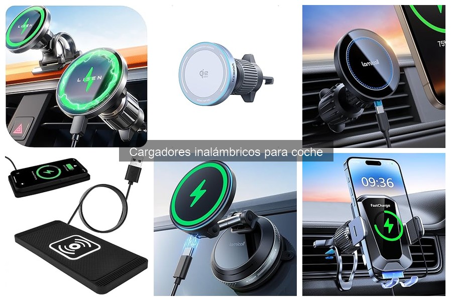 Comparativa de Cargadores Inalámbricos para Coche
