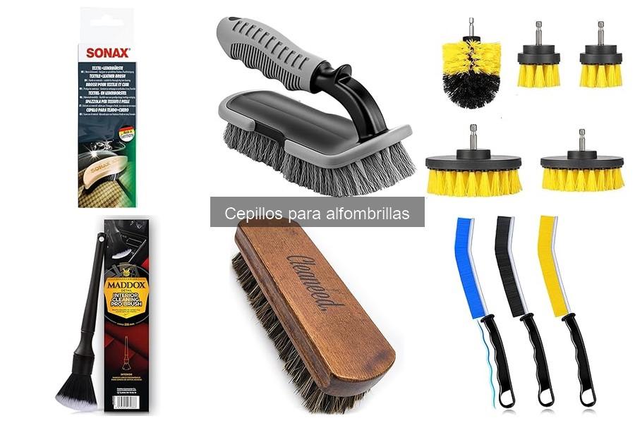 Comparativa de cepillos para alfombrillas: las mejores marcas