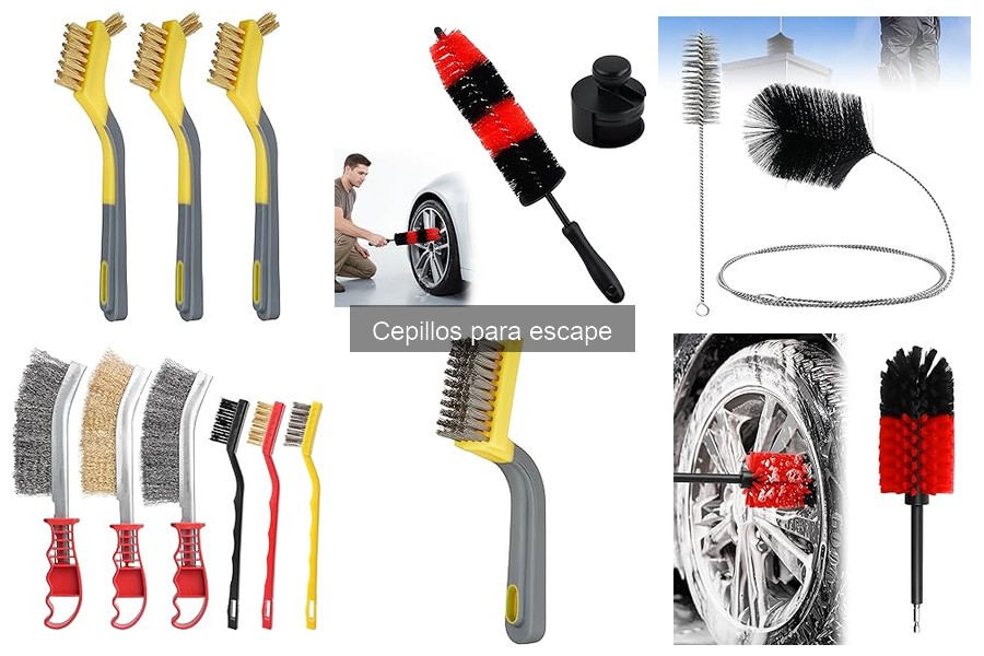 Comparativa de cepillos para escape: ¿Cuál elegir?
