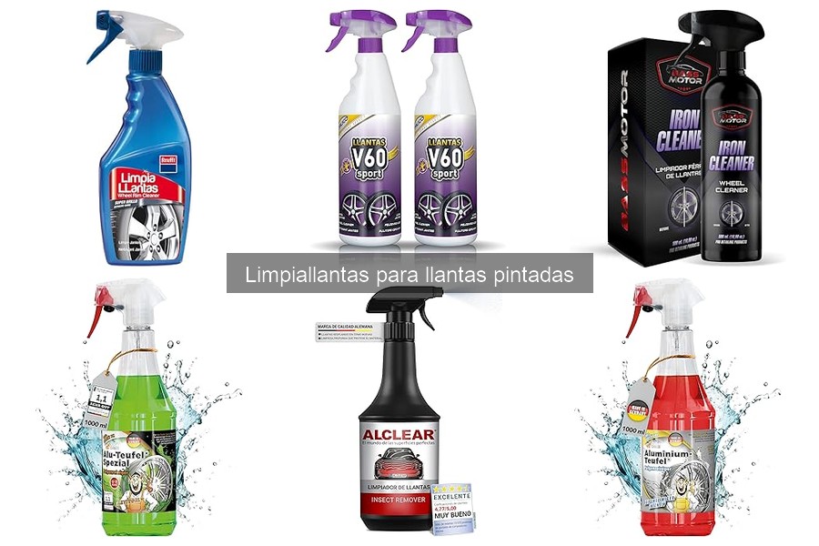 Comparativa de limpiadores para llantas en spray y gel